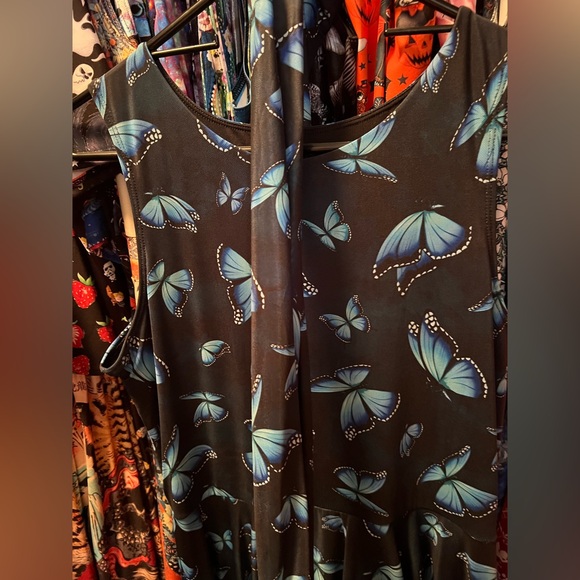 Blackmilk Butterfly Spell Sheer Dance Partner Dress High Low Dress L NWT - Picture 3 of 5